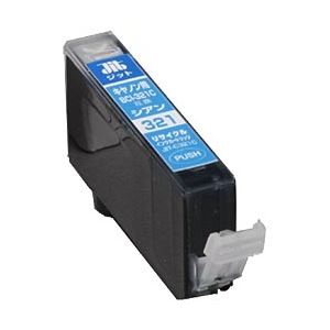キャノン（Canon）プリンター対応 リサイクルインクカートリッジ 対応純正カートリッジ型番：BCI-321C 色：シアン 単位：1個