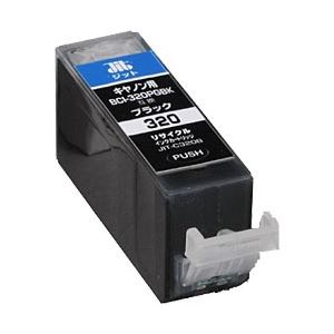 キャノン（Canon）プリンター対応 リサイクルインクカートリッジ 対応純正カートリッジ型番：BCI-320PGBK 色：ブラック 単位：1個