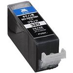 キャノン（Canon）プリンター対応 リサイクルインクカートリッジ 対応純正カートリッジ型番：BCI-320PGBK 色：ブラック 単位：1個