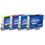 エプソン（EPSON）プリンター対応 リサイクルインクカートリッジ 対応純正カートリッジ型番：IC4CL32 色：4色セット 単位：1箱（4色セット）