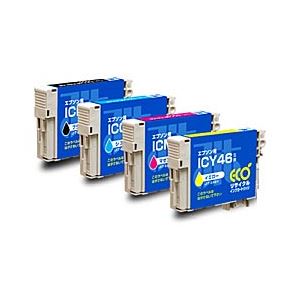 エプソン（EPSON）プリンター対応 リサイクルインクカートリッジ 対応純正カートリッジ型番：IC4CL46 色：4色セット 単位：1箱