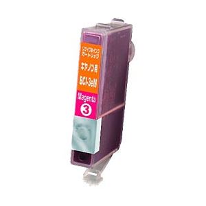 キャノン（Canon）プリンター対応 リサイクルインクカートリッジ 対応純正カートリッジ型番：BCI-3eM 色：マゼンタ 単位：1個