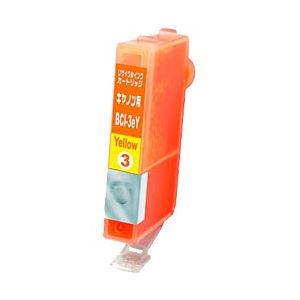 キャノン（Canon）プリンター対応 リサイクルインクカートリッジ 対応純正カートリッジ型番：BCI-3eY 色：イエロー 単位：1個