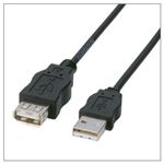 【訳あり・在庫処分】ELECOM（エレコム） エコUSB延長ケーブル 3m