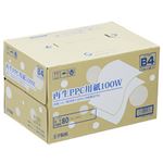 【まとめ買い】王子製紙 再生PPC用紙100W B4（箱） 1箱（500枚×5冊）
