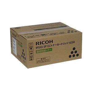 【純正品】 リコー（RICOH） トナーカートリッジ ECトナーカートリッジ 型番：4200 印字枚数：6000枚 単位：1個