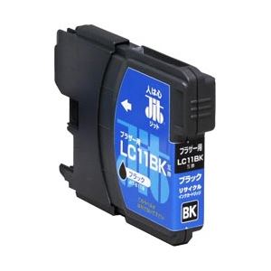 ブラザー工業（BROTHER）プリンター対応 リサイクルインクカートリッジ 対応純正カートリッジ型番：LC11BK 色：ブラック 単位：1個