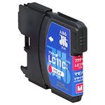 ブラザー工業（BROTHER）プリンター対応 リサイクルインクカートリッジ 対応純正カートリッジ型番：LC11M 色：マゼンタ 単位：1個
