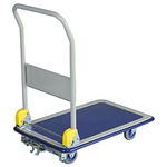金沢車輌 ブレーキ付スチール台車 耐荷重：150kg 1台