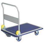 金沢車輌 ブレーキ付スチール台車 耐荷重：300kg 1台