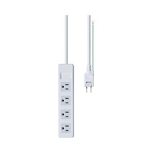 ELECOM（エレコム） マグネット付タップ 4個口