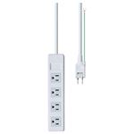 ELECOM（エレコム） マグネット付タップ 4個口