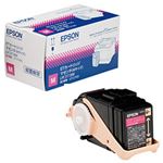 【純正品】 エプソン（EPSON） トナーカートリッジ マゼンタ 型番：LPC3T18M 印字枚数：6500枚 単位：1個
