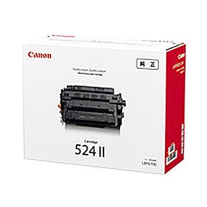 【純正品】 キャノン（Canon） トナーカートリッジ 型番：カートリッジ524II 印字枚数：12500枚 単位：1個