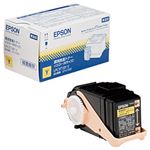 エプソン（EPSON） トナーカートリッジ 純正品（環境推進） イエロー 型番：LPC3T18YV 印字枚数：6500枚 単位：1個
