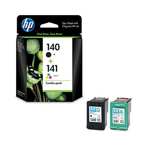 【純正品】 HP インクカートリッジ 4色セット 型番：CN711AA（HP140／141） 単位：1箱（4色セット）