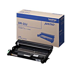 【純正品】 ブラザー（BROTHER） ドラムユニット 型番：DR-22J 印字枚数：12000枚 単位：1個