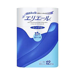 エリエール トイレットティシュー12R シングル