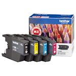 【純正品】 ブラザー工業（BROTHER） インクカートリッジ 色：4色セット 型番：LC12-4PK 単位：1個