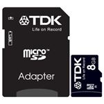 TDK microSD（SDHC）カード 8GB アダプタ付