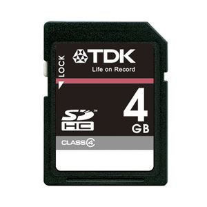 TDK SD（SDHC）カード 4GB