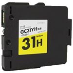 リコー（RICOH） インクカートリッジ イエロー 汎用 GC31YH対応 単位：1個