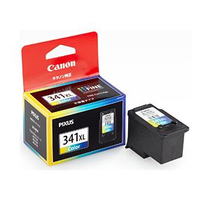 【純正品】 キャノン（Canon） インクカートリッジ カラー（大容量） 型番：BC-341XL 単位：1個