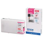 【純正品】 エプソン（EPSON） インクカートリッジ マゼンタ・Lサイズ 型番：ICM90L 単位：1個
