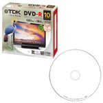TDK 録画用DVD-R CPRM対応 120分 ホワイトワイドプリント 個別ケース 1パック（10枚）