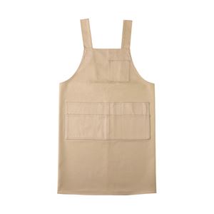マルチエプロン ベージュ ●サイズ：着丈／100cm、身幅／104cm ●材質：ポリエステル65%、綿35% 1枚
