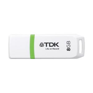 TDK USBメモリー ホワイト 8GB 1個 型番：UFD8GE-SLWHA