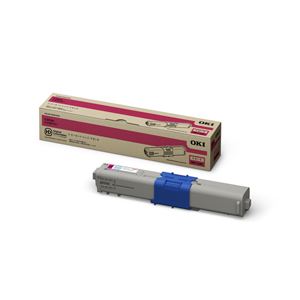 【純正品】 OKI（沖データ）対応 トナーカートリッジ マゼンタ 印字枚数：1500枚 1個 型番：TNR-C4JM1