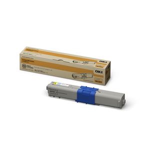 【純正品】 OKI（沖データ）対応 トナーカートリッジ イエロー 小容量 印字枚数：2000枚 1個 型番：TNR-C4KY3