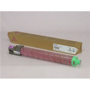 【純正品】 リコー（RICOH）対応 トナーカートリッジ マゼンタ 印字枚数：12000枚 1個 型番：IPSiO SP トナー マゼンタ C830