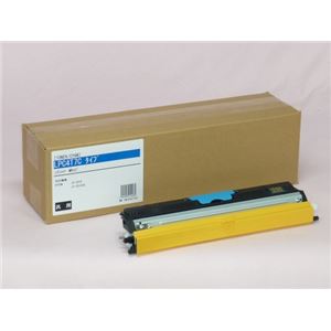 エプソン（EPSON）対応 トナーカートリッジ 汎用 シアン Mサイズ 印字枚数：2700枚 1個 型番：LPC4T7C タイプ汎用