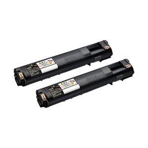 エプソン（EPSON） トナーカートリッジ 純正品（環境推進） 型番：LPC3T21KPV 色：ブラック 印字枚数：6200枚×2 単位：1箱