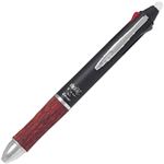 パイロット フリクションボール3 ウッド 0.5mm 軸色：ディープレッド インク：黒、赤、青 1本