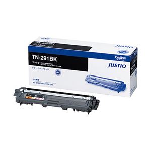 ブラザー工業（BROTHER） 純正トナーカートリッジ 色：トナーブラック 型番：TN-291BK 印字枚数：約2500枚 単位：1個