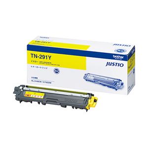 ブラザー工業（BROTHER） 純正トナーカートリッジ 色：トナーイエロー 型番：TN-291Y 印字枚数：約1