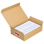 マルチプリンタ対応ラベルエコノミー（A4） 500枚入 12面 1片：縦74.25×横42mm