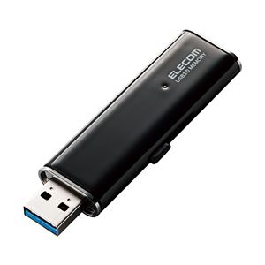 ELECOM（エレコム） USB3.0対応超高速メモリ 32GB MF-CSU332GBK ブラック 1個
