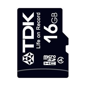 TDK microSD（SDHC）カード 16GB アダプタ付 T-MCSDHC16GB4