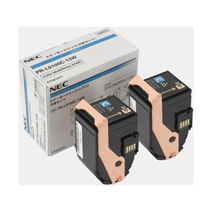 NEC トナーカートリッジ シアン 型番：PR-L9100C-13W 印字枚数：4500枚×2個 単位：1箱（2個入り）