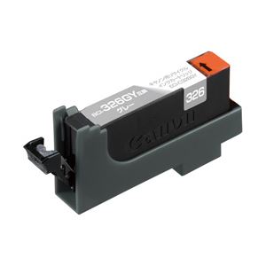 キャノン（Canon）プリンター対応 エコリカリサイクルインクカートリッジ 対応純正カートリッジ型番：BCI-326GY 色：グレー 単位：1個