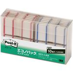 【まとめ買い】ポストイット（R） ジョーブ インデックス （4.36×2.3cm） 赤・青セット 1パック（1000枚）