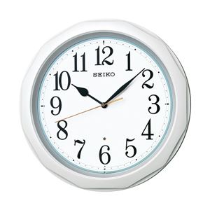 SEIKO(セイコー) 電波掛時計 パール KX812W 1個