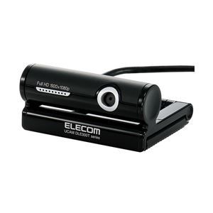 ELECOM（エレコム） Full HD対応webカメラ（300万画素） UCAM-DLE300TBK