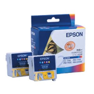 EPSON（エプソン）インクカートリッジ カラー 型番：IC5CL02W 単位（入り数）：1箱（2個入） IC5CL02W