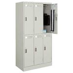 コクヨ ロッカー 6人用 型番：LK-6F1 単位：1台 LK-6F1*