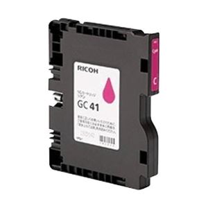 リコー対応 インクカートリッジ マゼンタ Mサイズ 1個 型番：GC41M GC41M